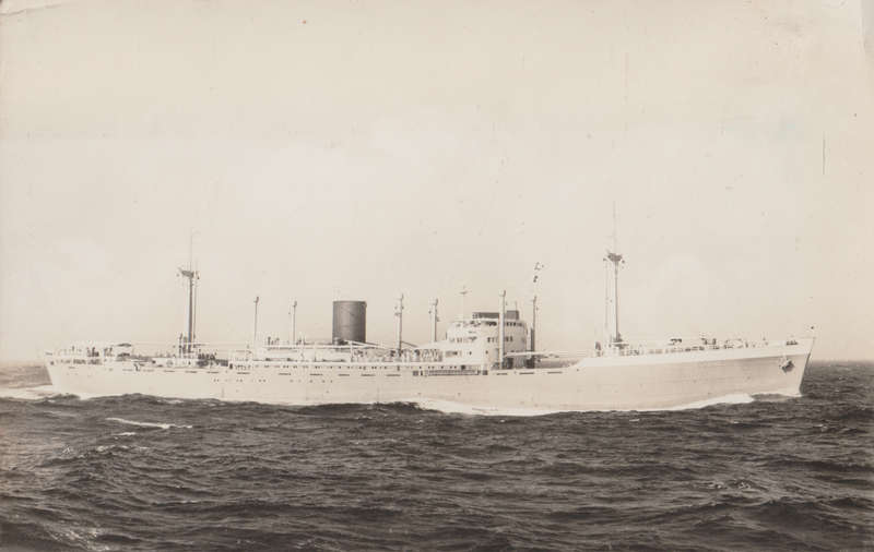 SHIPS OF THE WORLD POST CARDS SS SLAMAT
