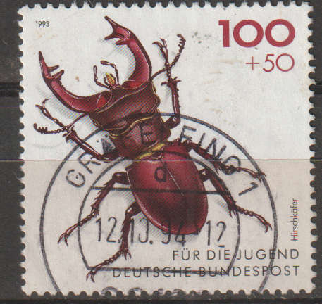 GERMANY 1993 Youth Hostel - Insects ULH SG 2513