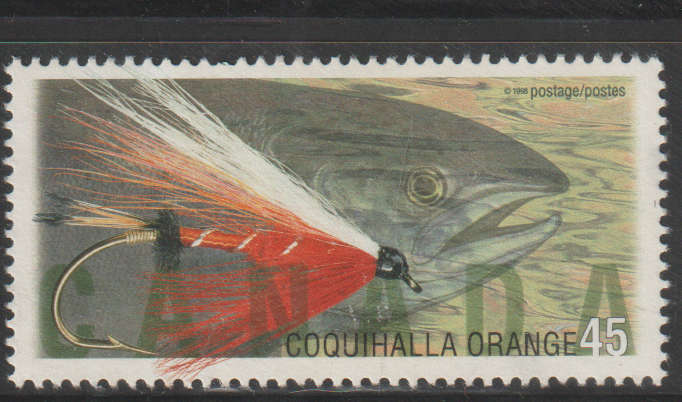 CANADA 1998 Fishing Flies ULH SG 1784