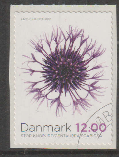 DENMARK 2012 Flora - Flowers CTO SG 1692