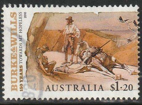 AUSTRALIA 2010 The 150th Anniversary of Burke and Wills Crossing Australia ULH SG 3469