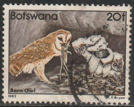 BOTSWANA 1982 Birds ULH SG 525