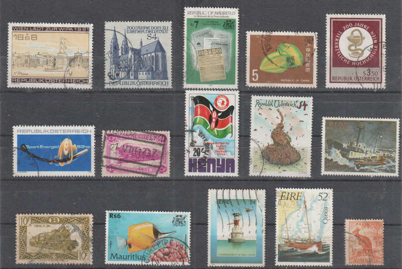 WORLD SELECTION BID PER STAMP TO TAKE ALL