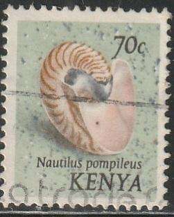 KENYA 1971 Seashells VFU SG 45