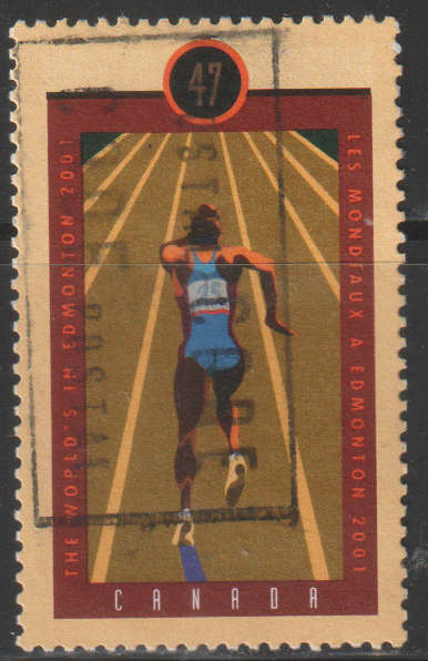 CANADA 2001 The 8th International Amateur Athletic Federation World Championships, EdmontULH SG 2088