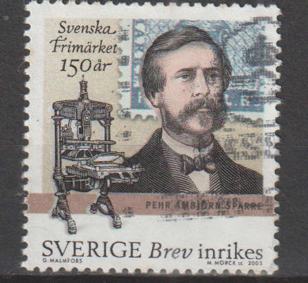 SWEDEN 2005 The 150th Anniversary of the First Swedish Stamps ULH SG 2396