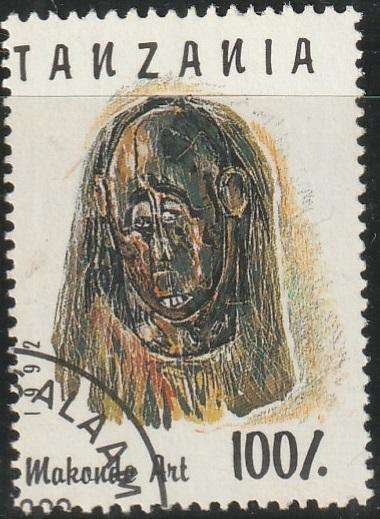 TANZANIA 1992 Makonde Art VFU SG 1489