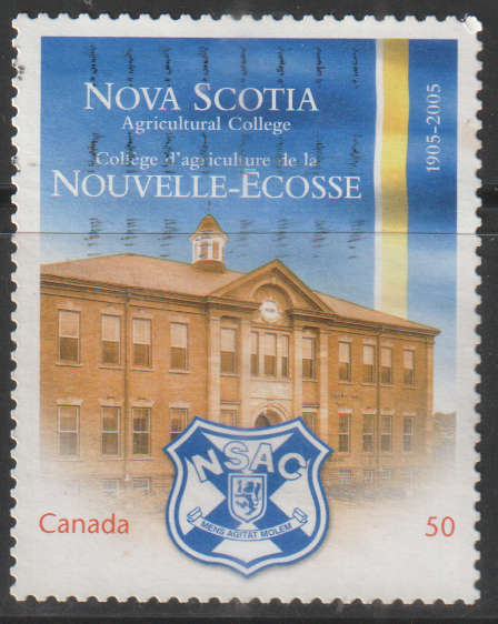 CANADA 2005 The 100th Anniversary of the Nova Scotia Agricultural College ULH SG 2333