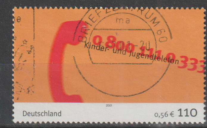 GERMANY 2001 The Youth Telephone ULH SG 3034