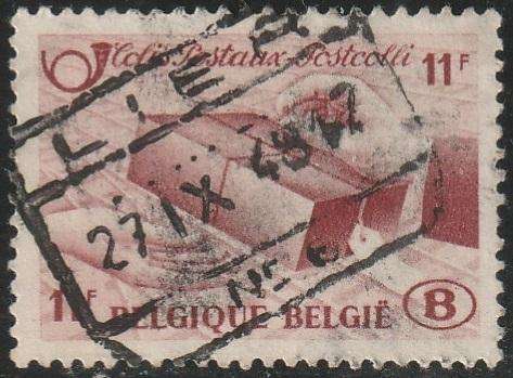 BELGIUM RAIL PARCEL STAMP ULH