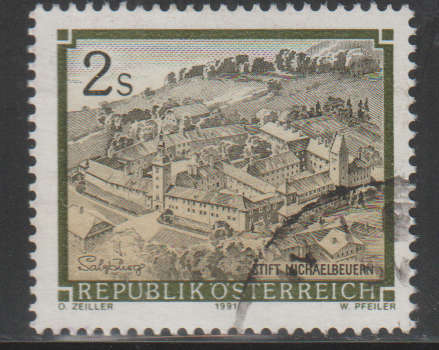 AUSTRIA 1991 Michaelbeuern Benedictine Abbey UNH SG 1995
