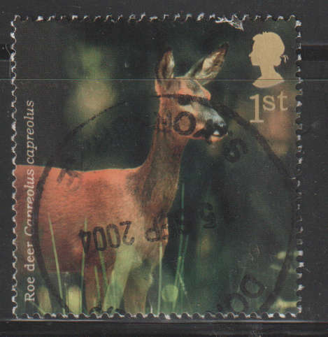 ENGLAND 2004 Woodland Animals ULH SG 2480