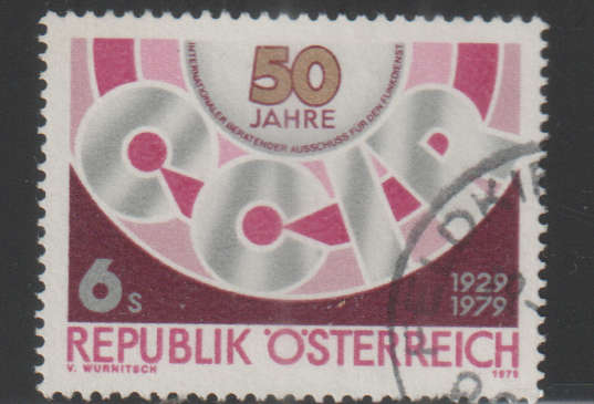 AUSTRIA 1979 The 50th Anniversary of International Radio Consultative Committee - CCIR UNH SG 1828