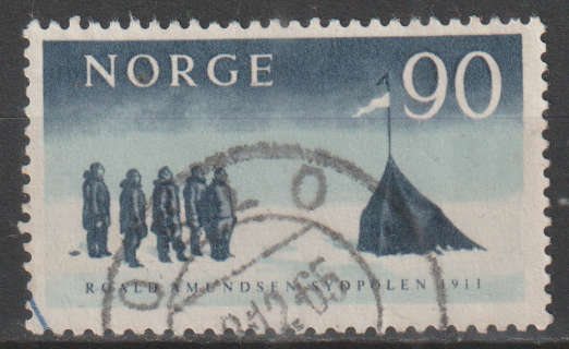NORWAY 1961 The 50th Anniversary of Roald Amundsen's Arrival to the Anarctic Regions ULH SG 519