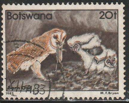 BOTSWANA 1982 Birds ULH SG 525