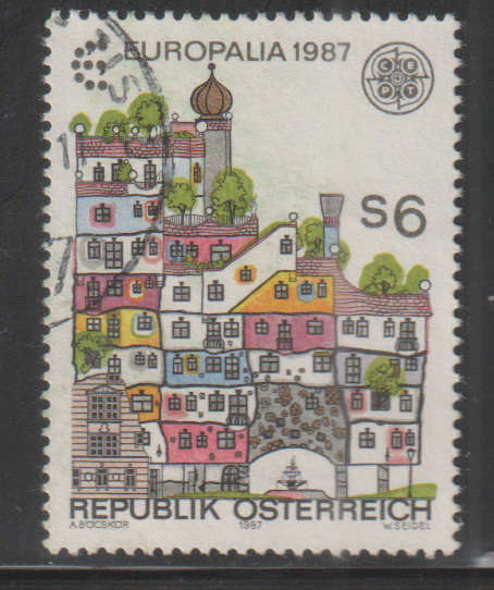 AUSTRIA 1987 EUROPA Stamps - Modern Architecture UNH SG 2119