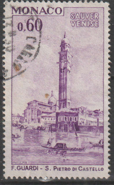 MONACO 1972 UNESCO Save Venice Campaign ULH SG 1044