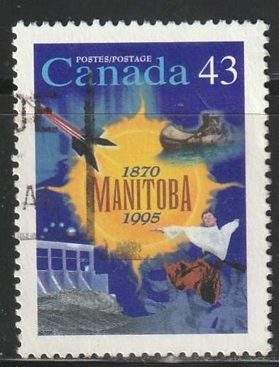 CANADA 1995 The 125th Anniversary of Manitoba as Canadian Province ULH SG 1644