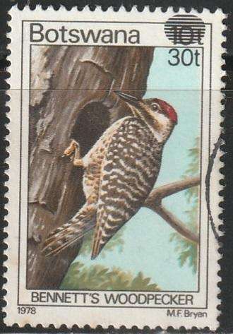 BOTSWANA 1981 Issues of 1978 Surcharged ULH SG 498