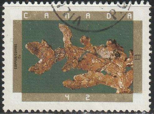 CANADA 1992 The 150th Anniversary of Geological Survey of Canada - Minerals ULH SG 1509