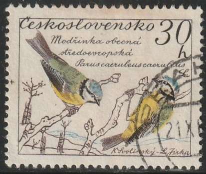THEMATIC BIRDS SAN CZECHOSLOVAKIA ULH