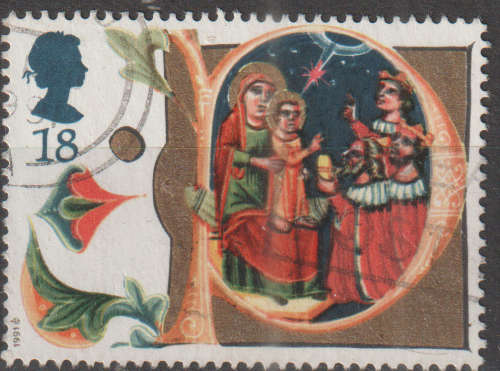 GB 1991 Christmas Stamps ULH SG 1582
