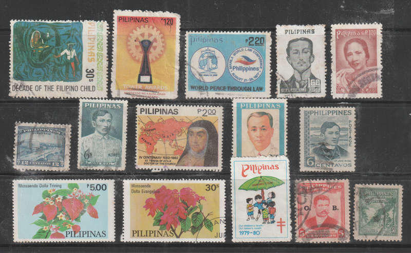 PHILIPPINES SELECTION BID PER STAMP TO TAKE ALL