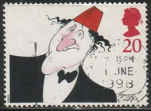 GB 1998 Famous Comedians ULH SG 2041