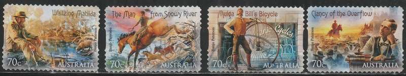 AUSTRALIA 2014 Bush Ballads ULH SG 4180-3