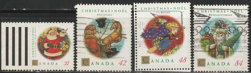 CANADA 1992 Christmas ULH SG 1525-8