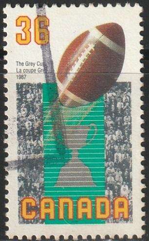 CANADA 1987 The 75th Grey Cup Final (Canadian Football Championship), Vancouver ULH SG 1260