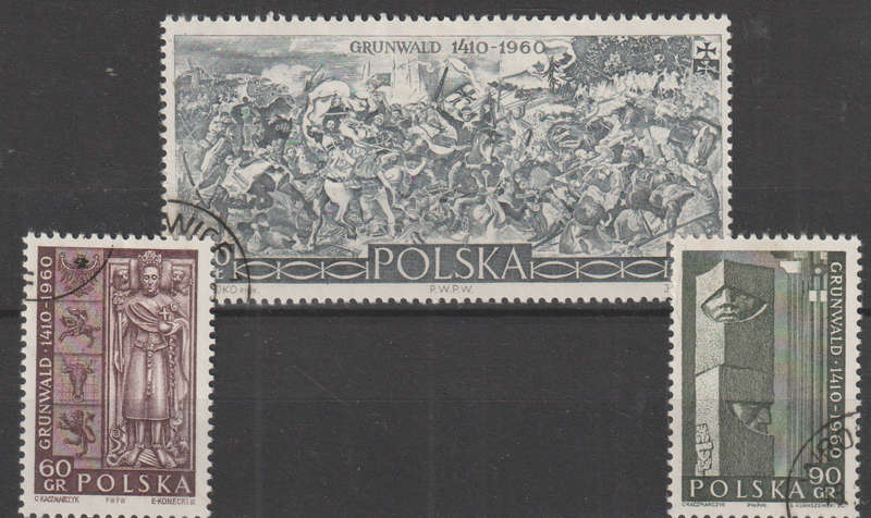POLAND 1960 The 550th Anniversary of the Battle of Grunwald CTO SG 1168-70
