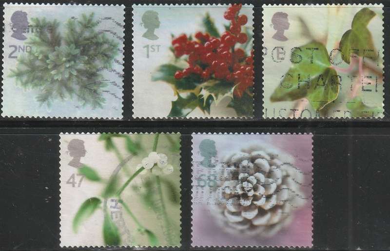 ENGLAND 2002 Merry Christmas ULH SG 2321-5