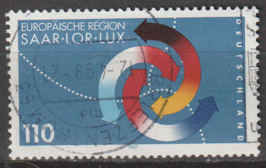 GERMANY 1997 The European Sar-Lor-Lux Area ULH SG 2819