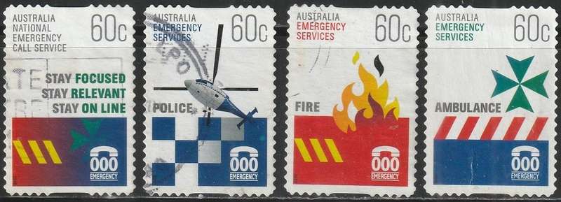 AUSTRALIA 2010 Emergency Services UNH SG 3445-8