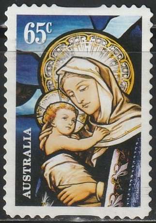 AUSTRALIA 2014 Christmas - Stained Glass ULH SG 4282
