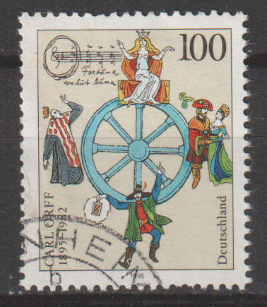 GERMANY 1995 The 100th Anniversary of the Birth of Carl Orff, Composer ULH SG 2645