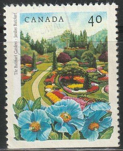 CANADA 1991 Public Gardens - Imperforated Top or Bottom ULH SG 1422