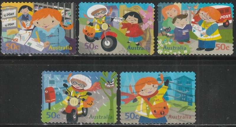 AUSTRALIA 2006 Postie Kate UNH SG 2649-53