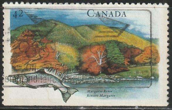 CANADA 1992 Canadian Rivers, Imperforated Top or Bottom ULH SG 1492