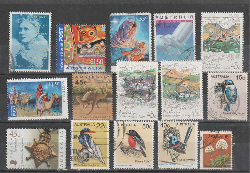 AUSTRALIA SELECTION BID PER STAMP TO TAKE ALL