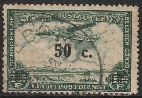 THEMATIC AIRCRAFT BELGIUM CONGO ULH