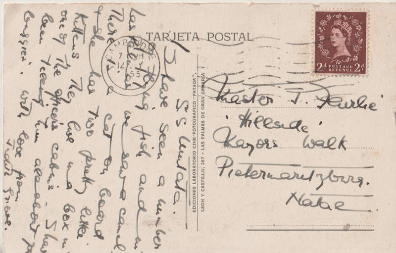 USED POST CARD