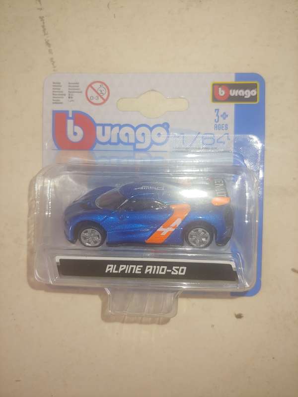 BBURAGO MINT IN BLISTER PACK RENAULT ALPINE A110-SO