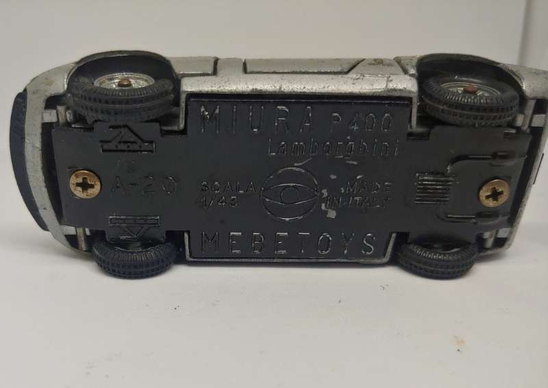 MIURA P400 LAMBORGHINI  AS PER PHOTOS MEBETOYS