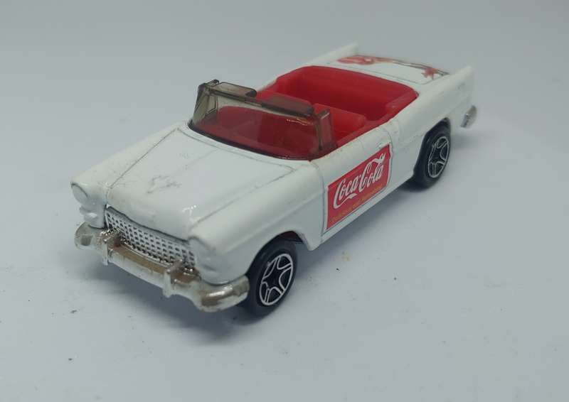 COCA COLA MATCHBOX CHEVY 1955