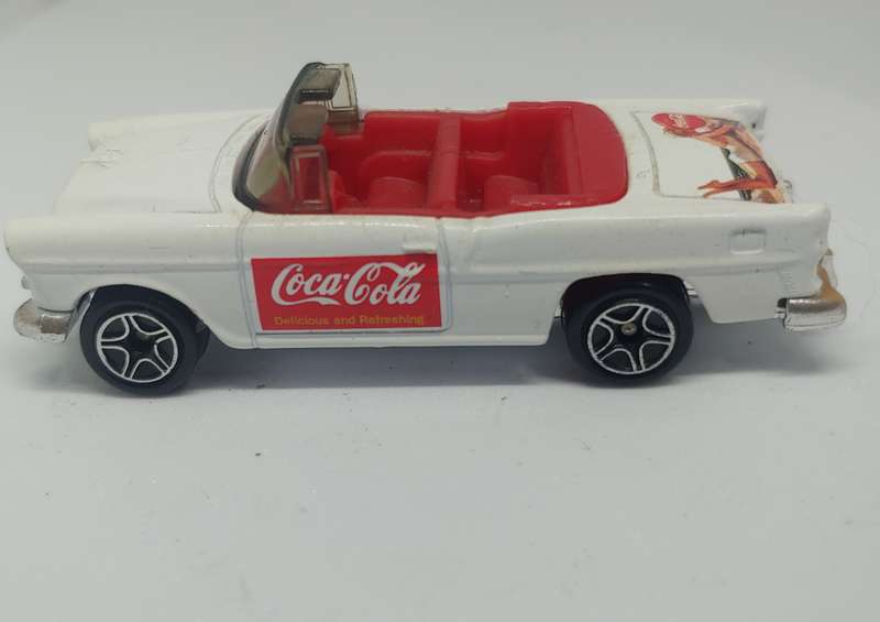 COCA COLA MATCHBOX CHEVY 1955