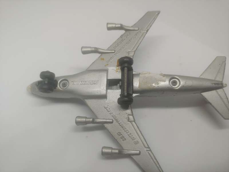 MATCHBOX BOEING 747 BRITISH AIRWAYS HAS CORROSION