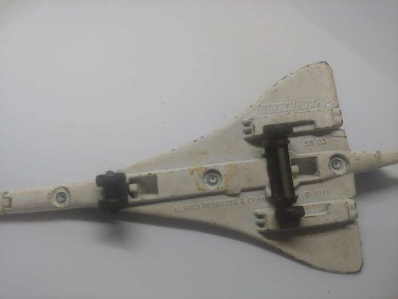 MATCHBOX CONCORD BRITISH AIRWAYS HAS CORROSION