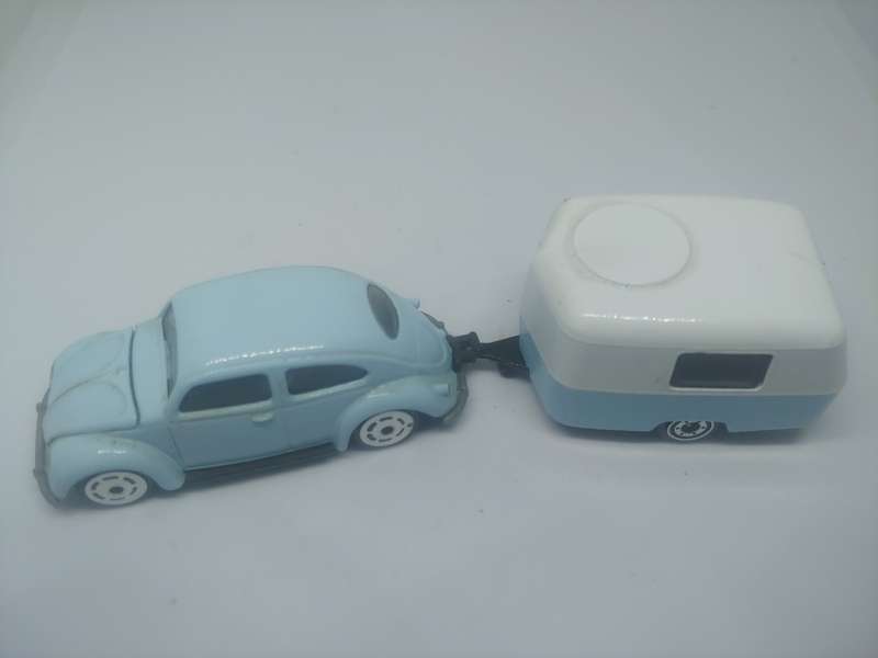 MAJORETTE CLASIC VW BEETLE AND CARAVAN